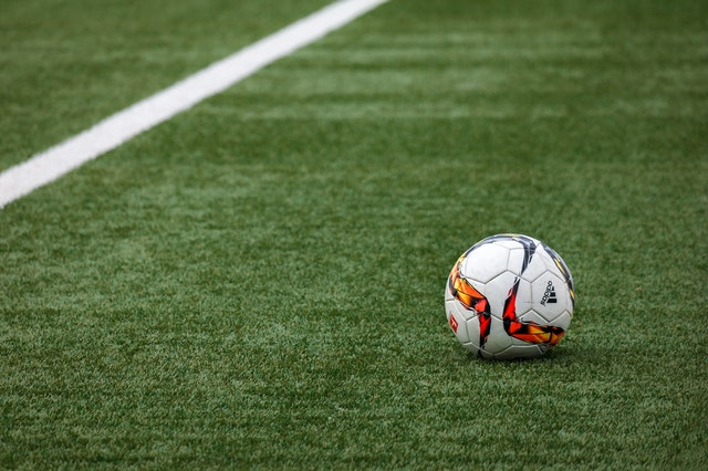 soccer field with turf grass