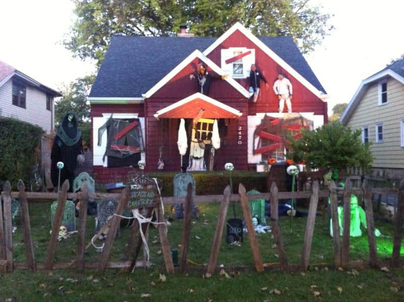 scary Halloween house