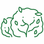 Shrub care icon for Fairway Lawns with an illustrated depiction of a shrub